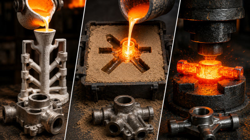 Investment Casting vs Sand Casting vs Forging Which Process Is Really Better